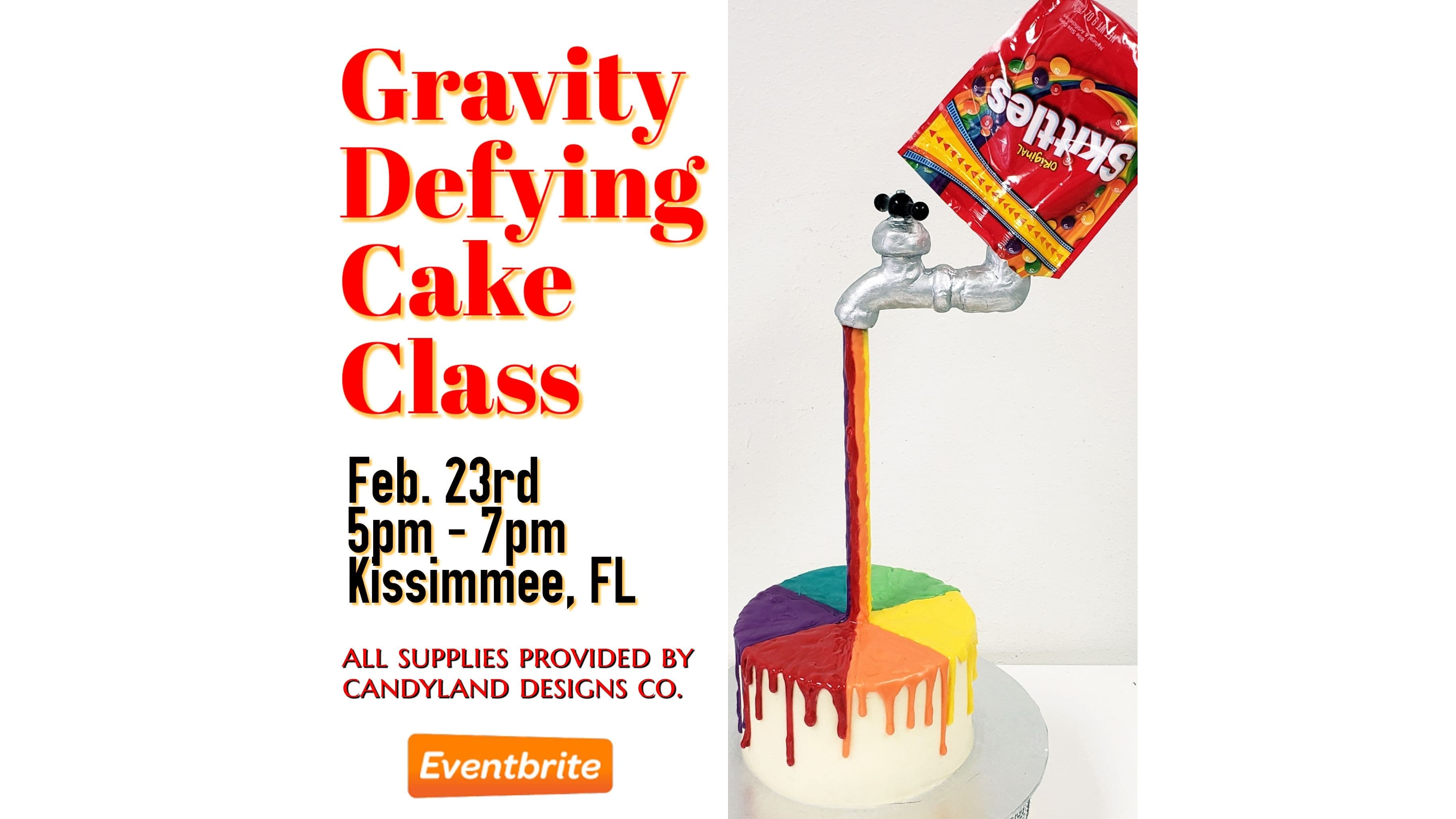 Photo for Gravity Defying Cake Class on ViewStub