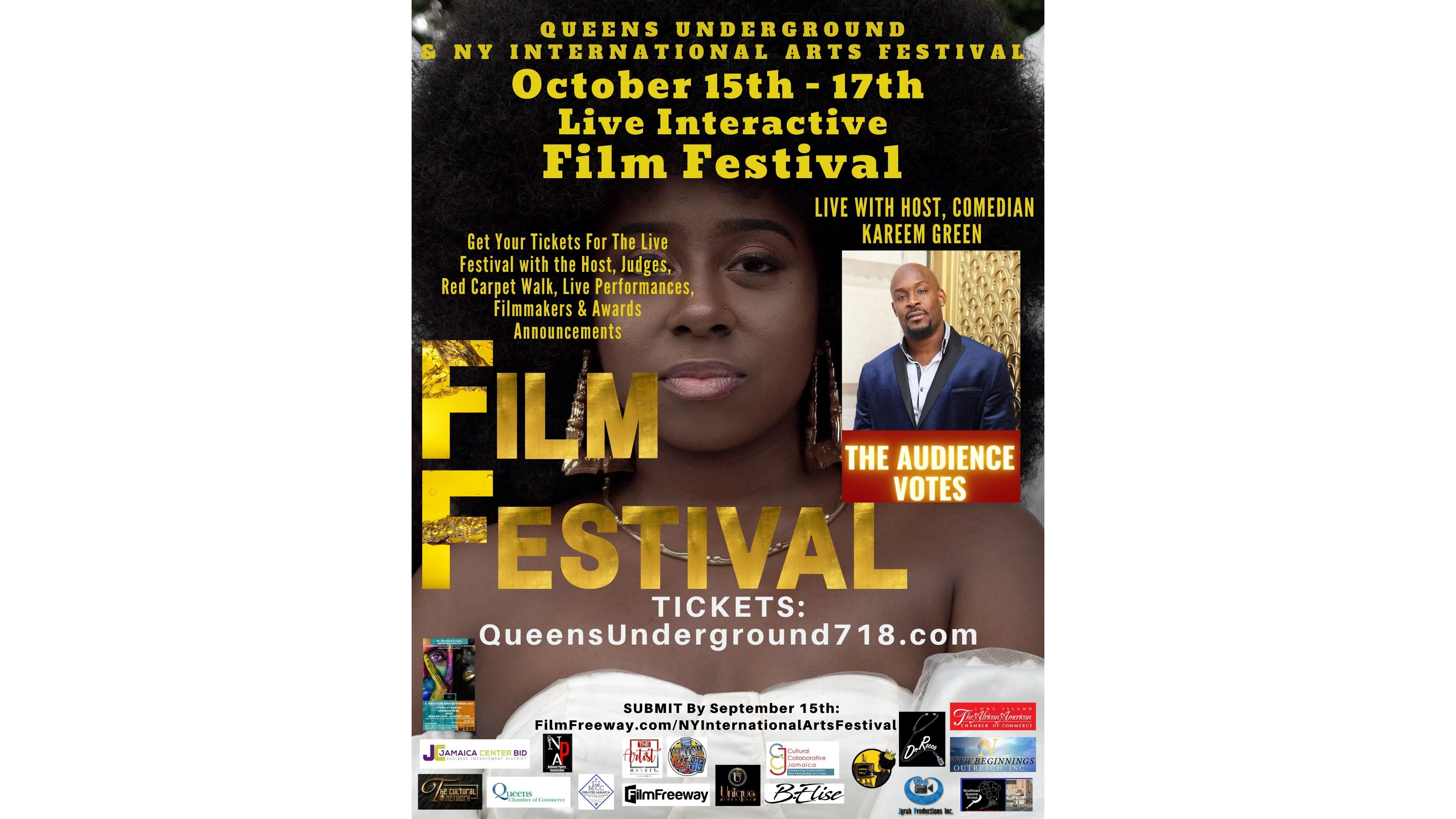 Photo for Queens Underground October 2020 Film Festival 4-Day Replay on ViewStub