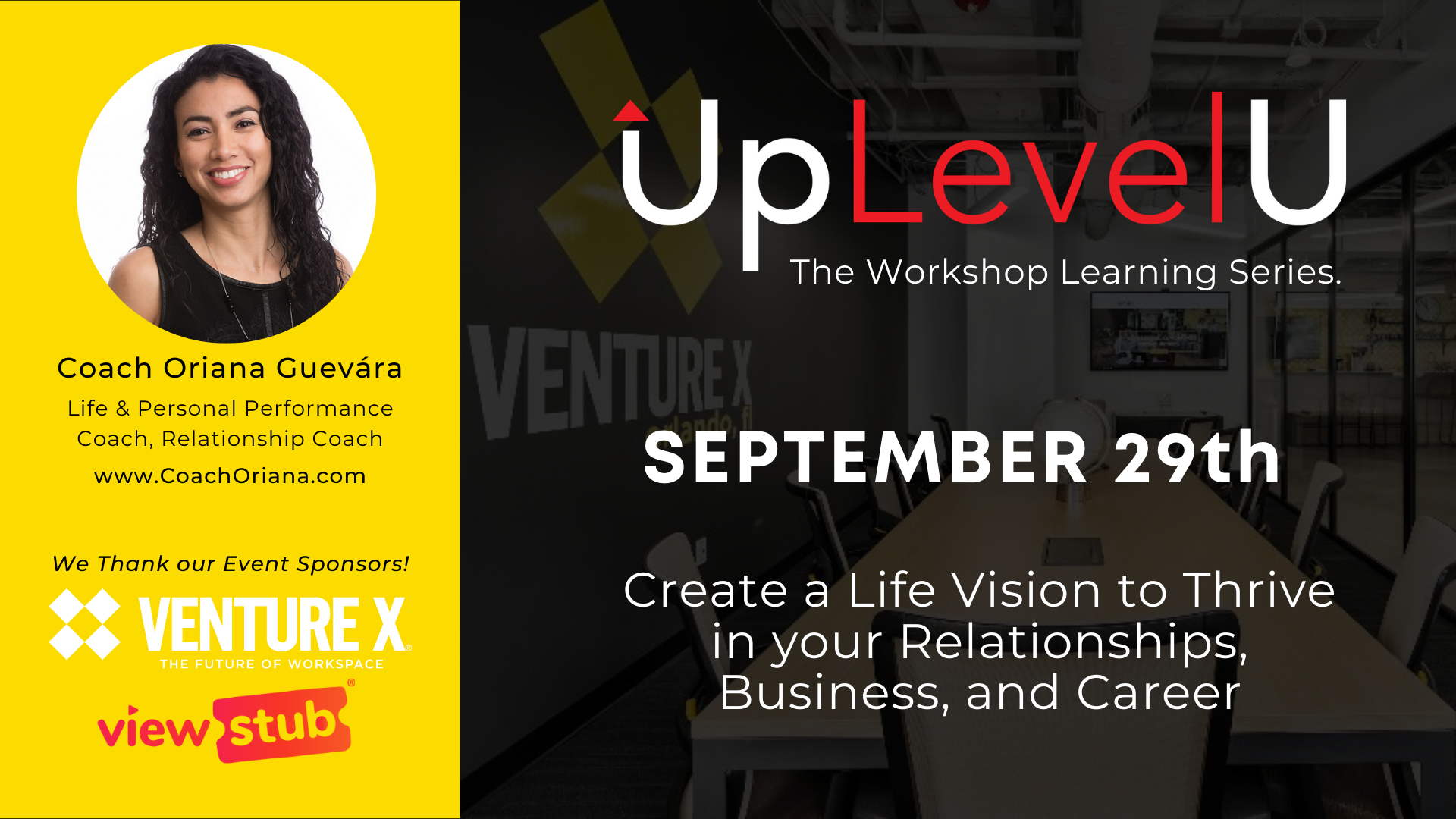 Photo for Create a Life Vision to Thrive in your Relationships, Business, & Career on ViewStub