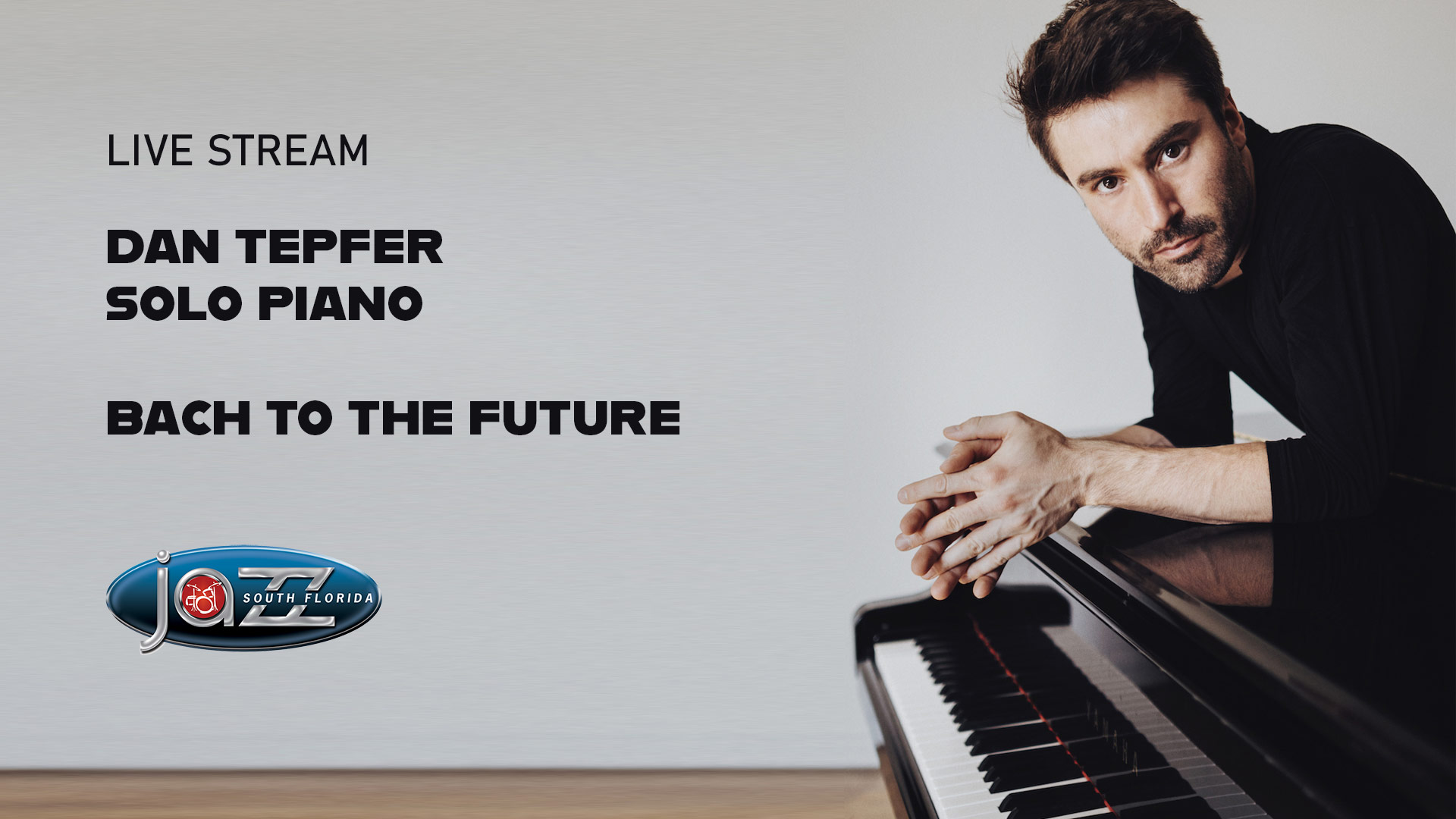 Photo for Dan Tepfer 'Bach to the Future' - solo piano on ViewStub