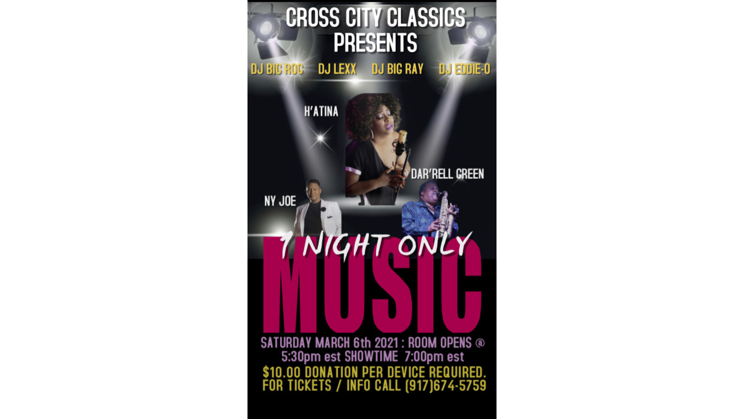 Photo for CROSS CITY CLASSICS - 1 NIGHT ONLY MUSIC CONCERT on ViewStub