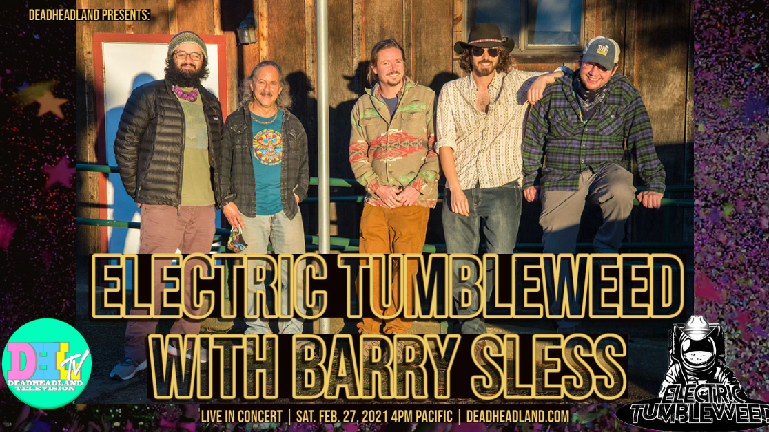 Photo for Electric Tumbleweed with Barry Sless Live Concert Stream | Saturday Feb. 27, 2021 4pm Pacific on ViewStub