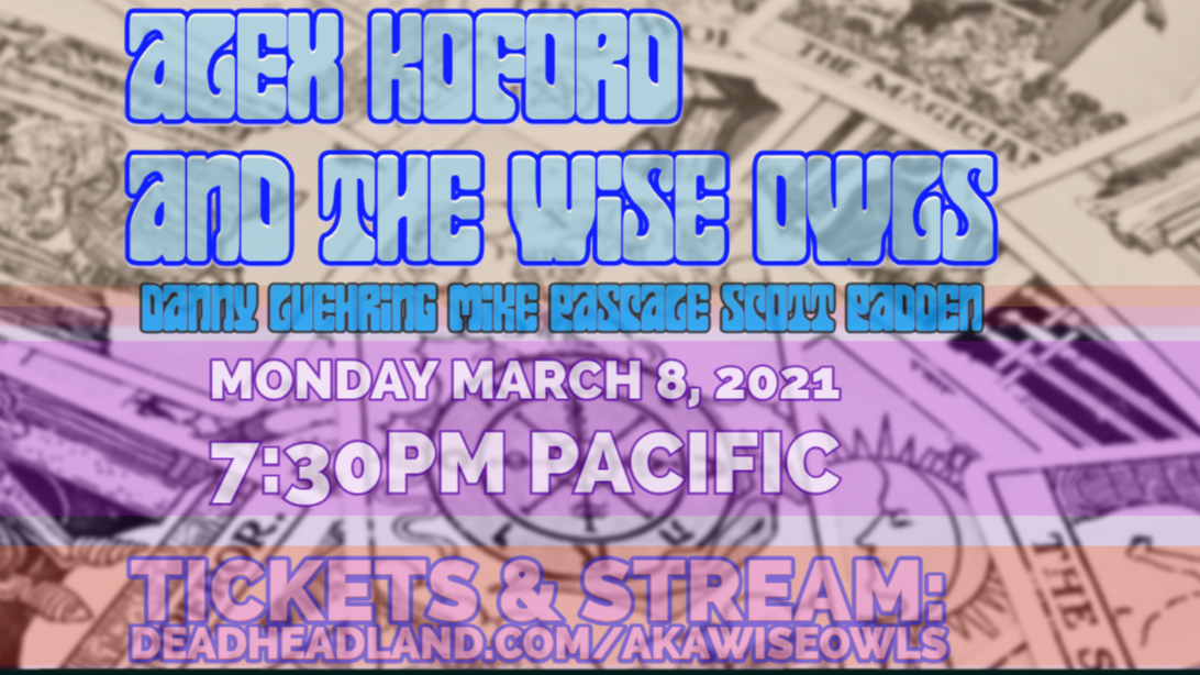 Photo for Alex Koford and The Wise Owls | DHLTV Livestream at Full Tilt | Monday March 8, 2021 on ViewStub