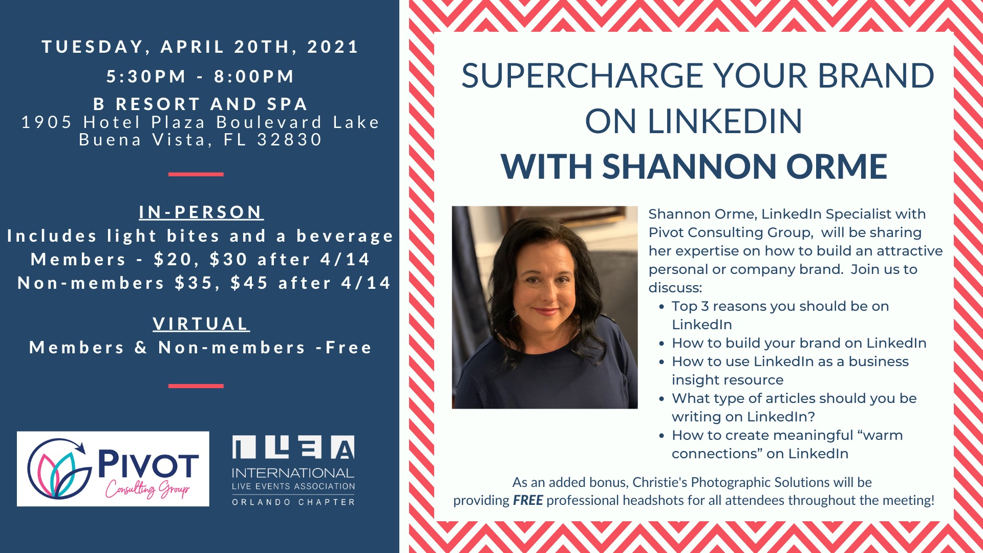 Photo for Supercharge Your Brand on LinkedIn with Shannon Orme on ViewStub