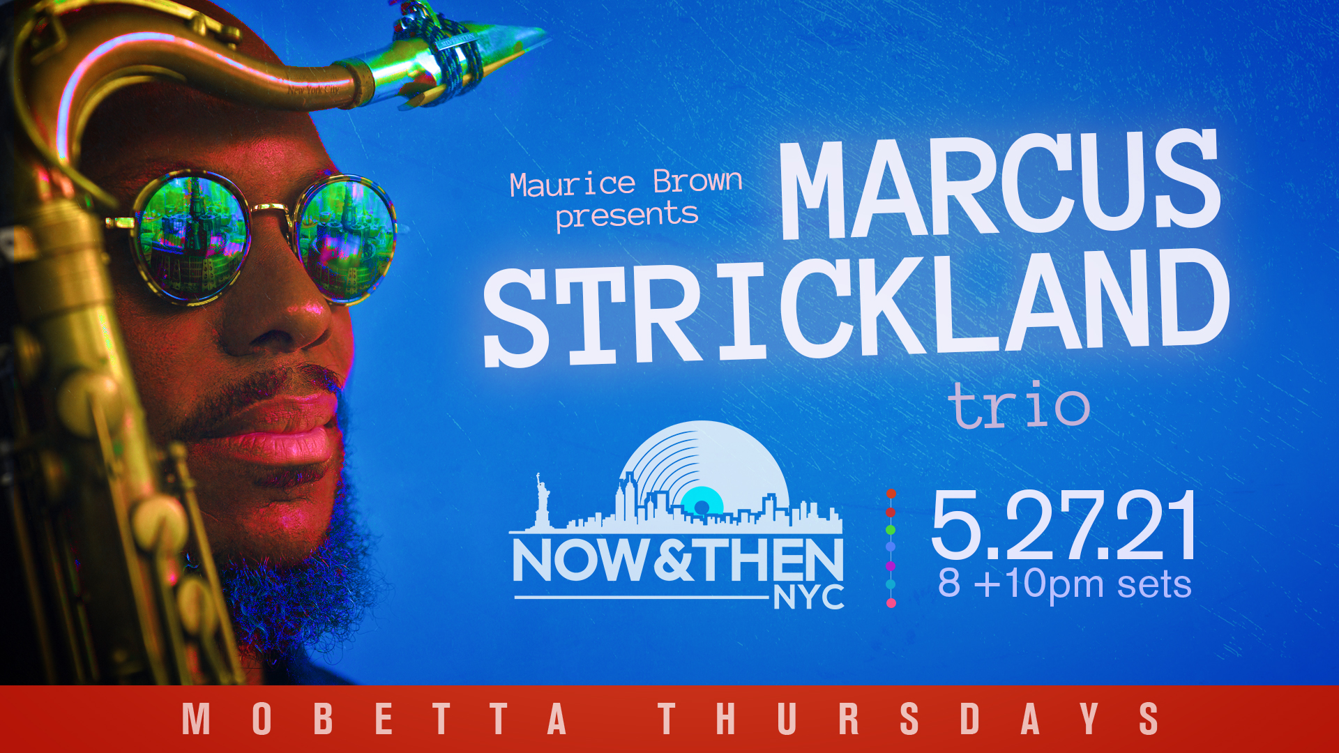 Photo for Mobetta Thursdays Curated By Maurice Brown Presents Marcus Strickland's Trio May 27th on ViewStub