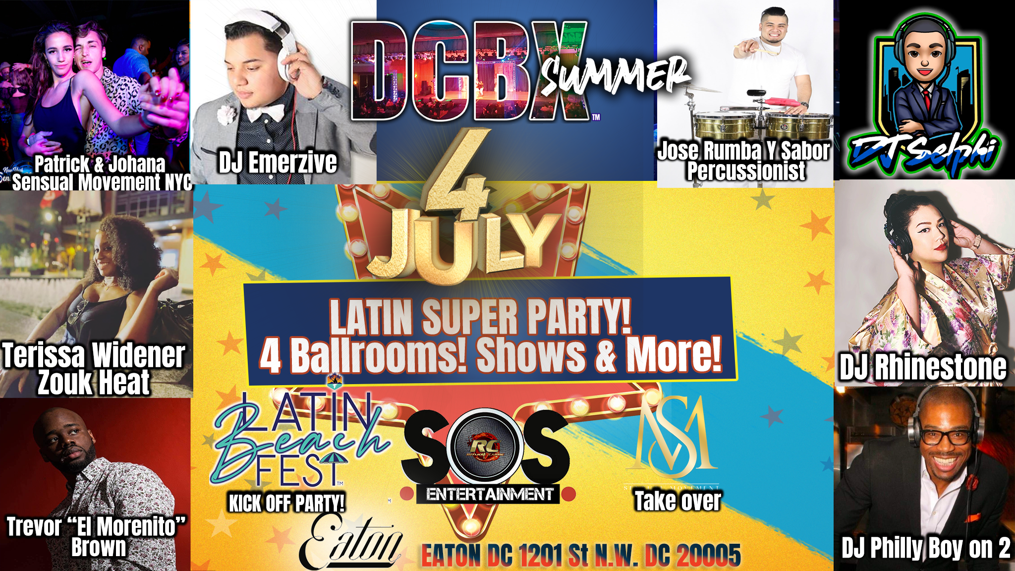 Photo for DCBX Summer July 4th Super Latin Bash! on ViewStub