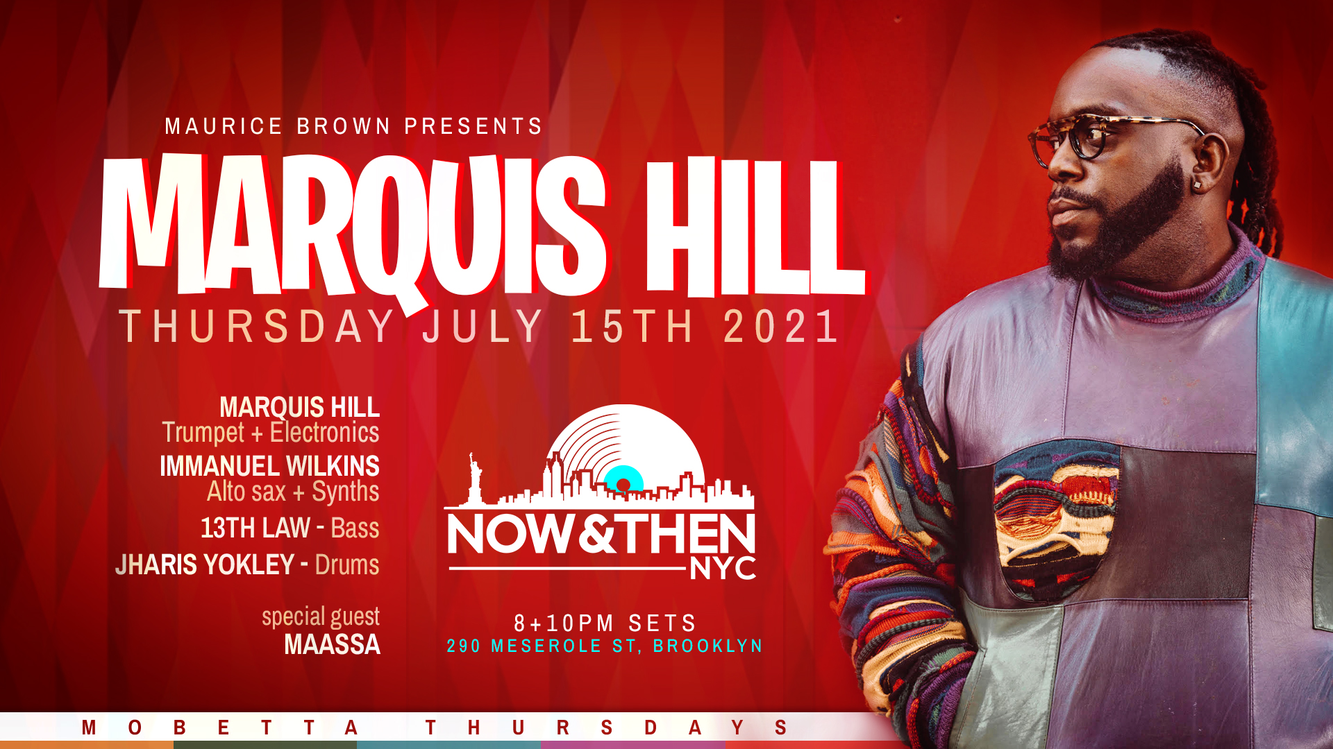 Photo for Mobetta Thursdays Curated By Maurice Brown Presents: Marquis Hill July 15th on ViewStub