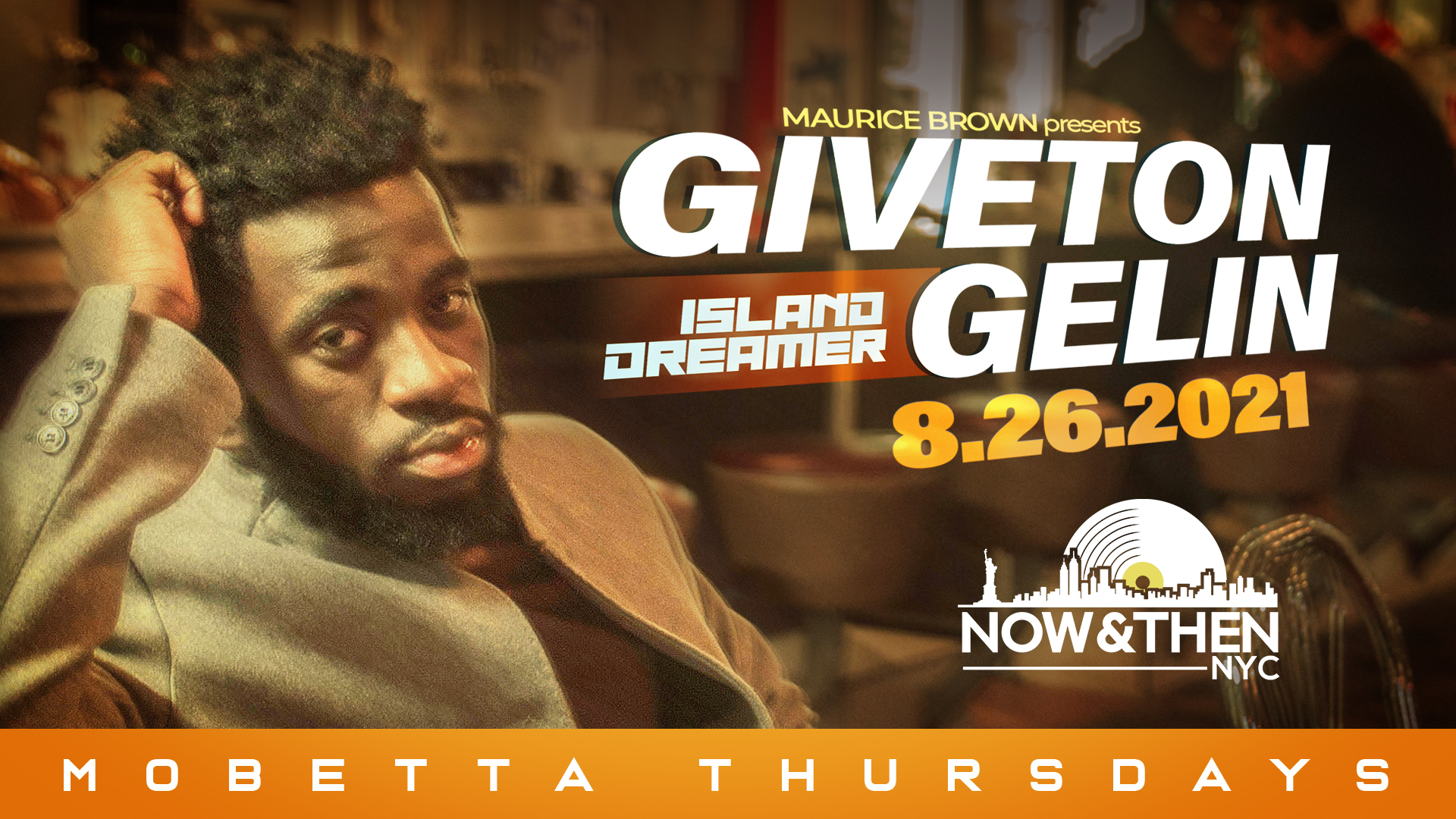 Photo for Mobetta Thursdays Curated By Maurice Brown Presents: Giveton Gelin  August 26th on ViewStub