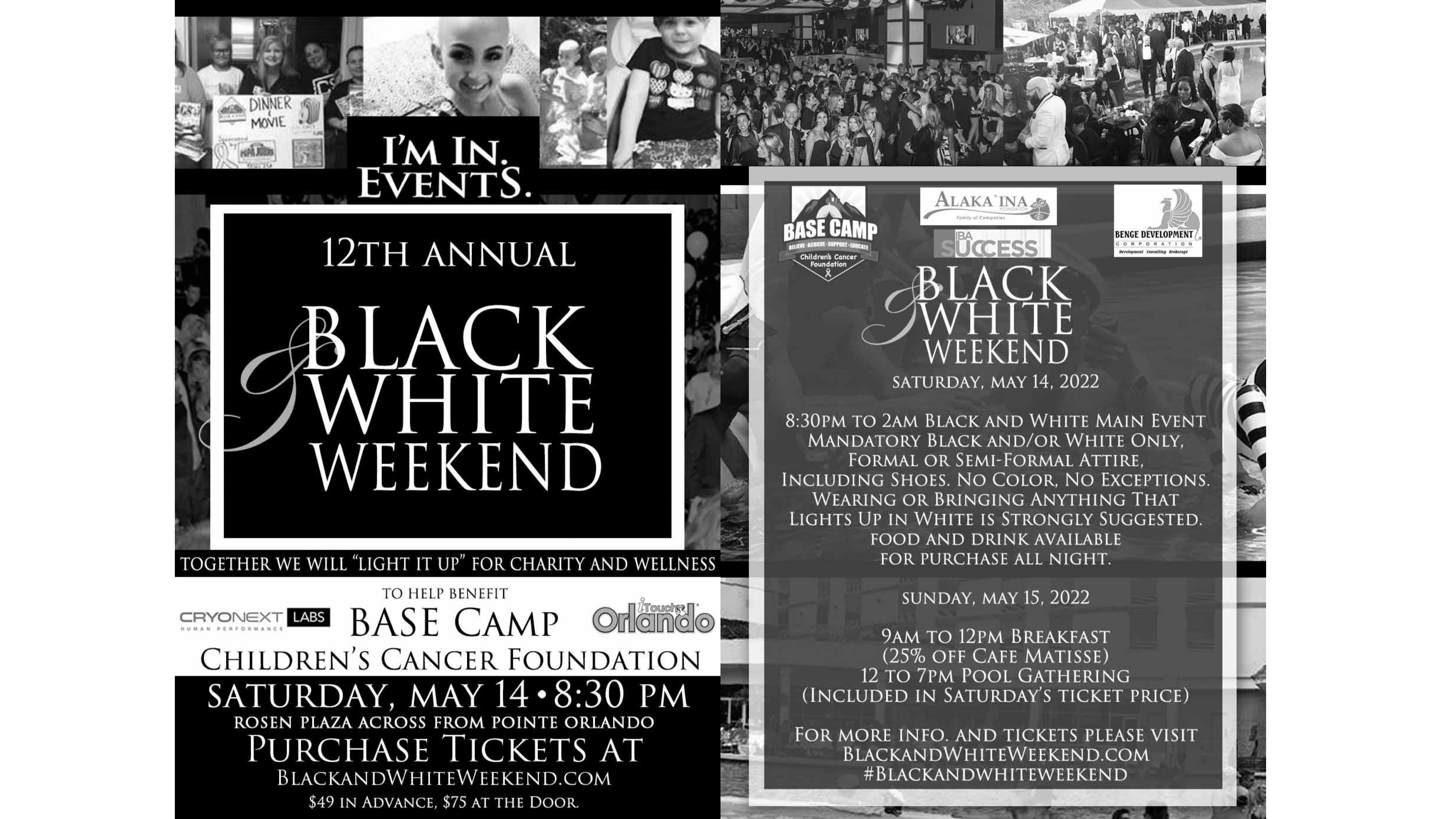 Photo for 12th Annual Black and White Weekend on Saturday, May 14, 2022 on ViewStub