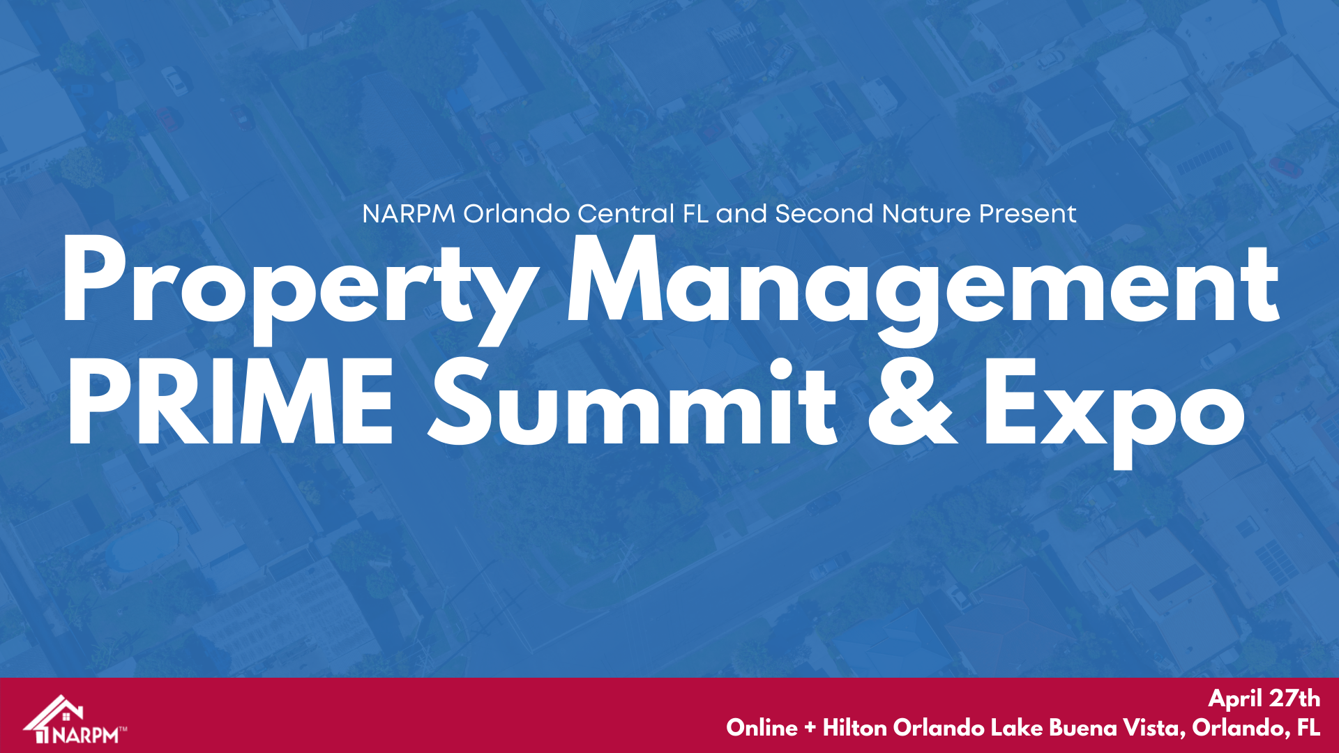Photo for Property Management PRIME Summit and Expo Presented by NARPM Orlando Central FL and Second Nature on ViewStub
