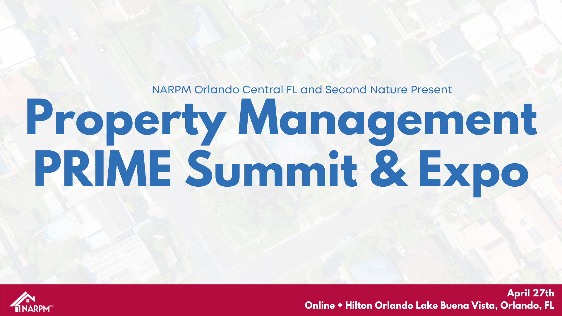 Photo for Property Management PRIME Summit and Expo Presented by NARPM Orlando Central FL and Second Nature on ViewStub