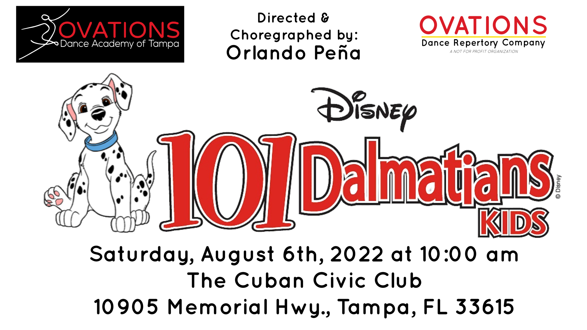 Photo for Disney 101 Dalmatians KIDS - Ovations Dance Repertory Company on ViewStub