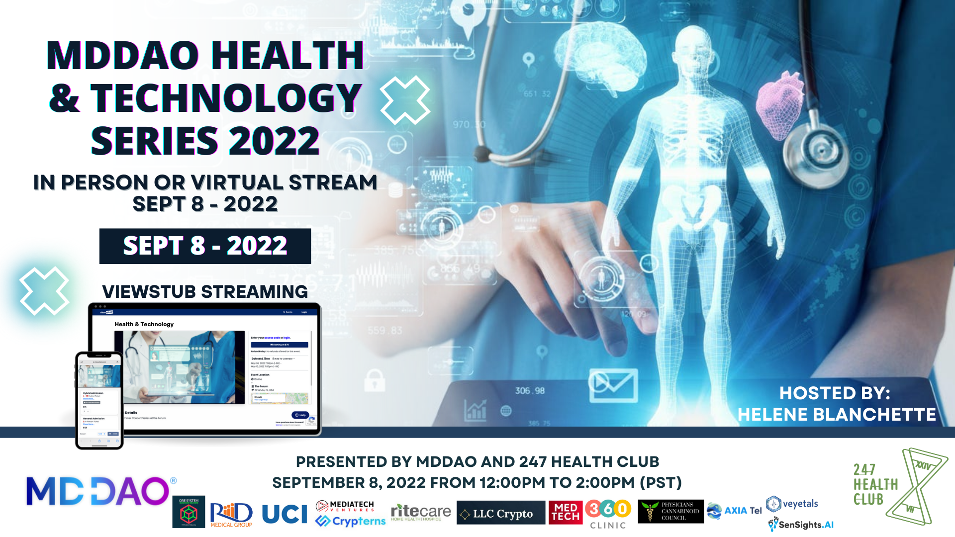 Photo for MDDAO Health & Technology Series 2022 on ViewStub