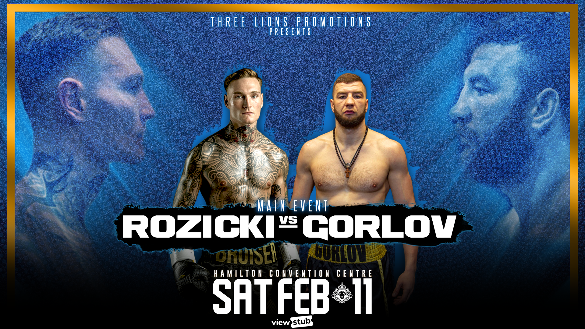 Three Lions Promotions Feb 11 - Rozicki vs Gorlov