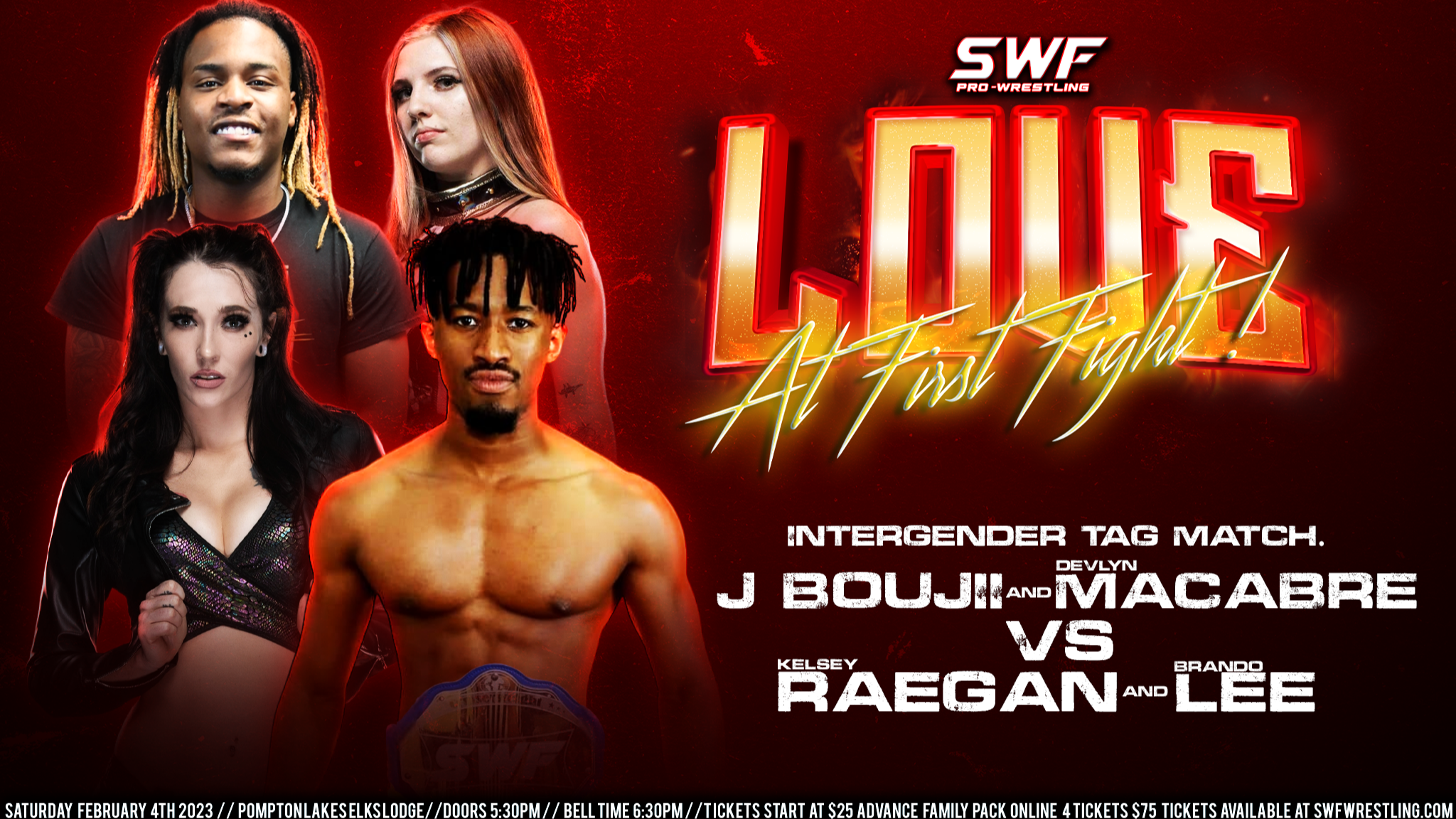 SWF presents Love At First Fight!