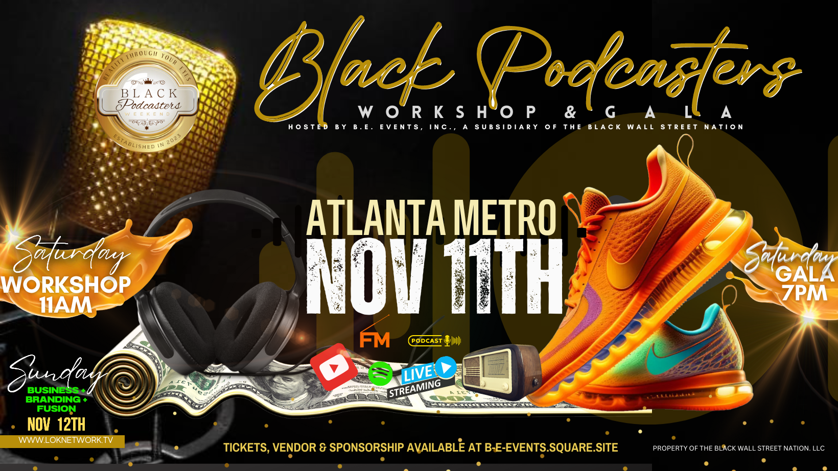 Photo for Black Podcasters Weekend on ViewStub