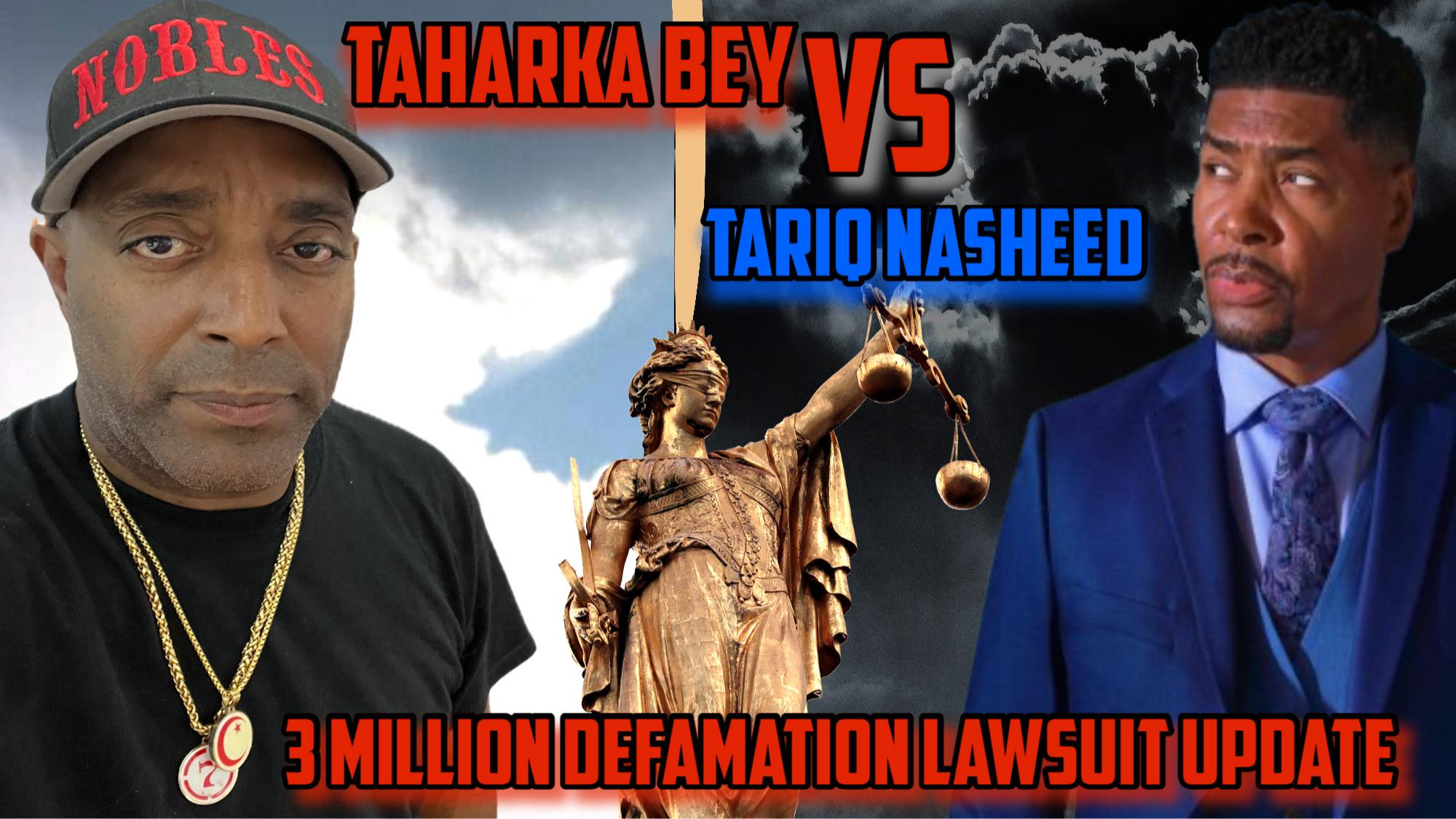 Photo for Taharka Bey VS. Tariq Nasheed Behind The Scenes ROAD TO TRIAL on ViewStub