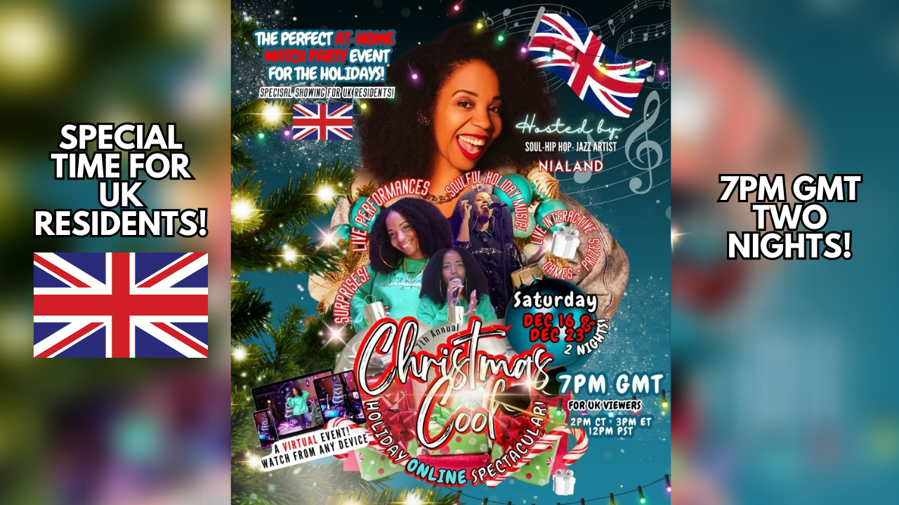 Photo for (UK Viewers 🇬🇧) Nialand's Christmas Cool Online Holiday Spectacular on ViewStub