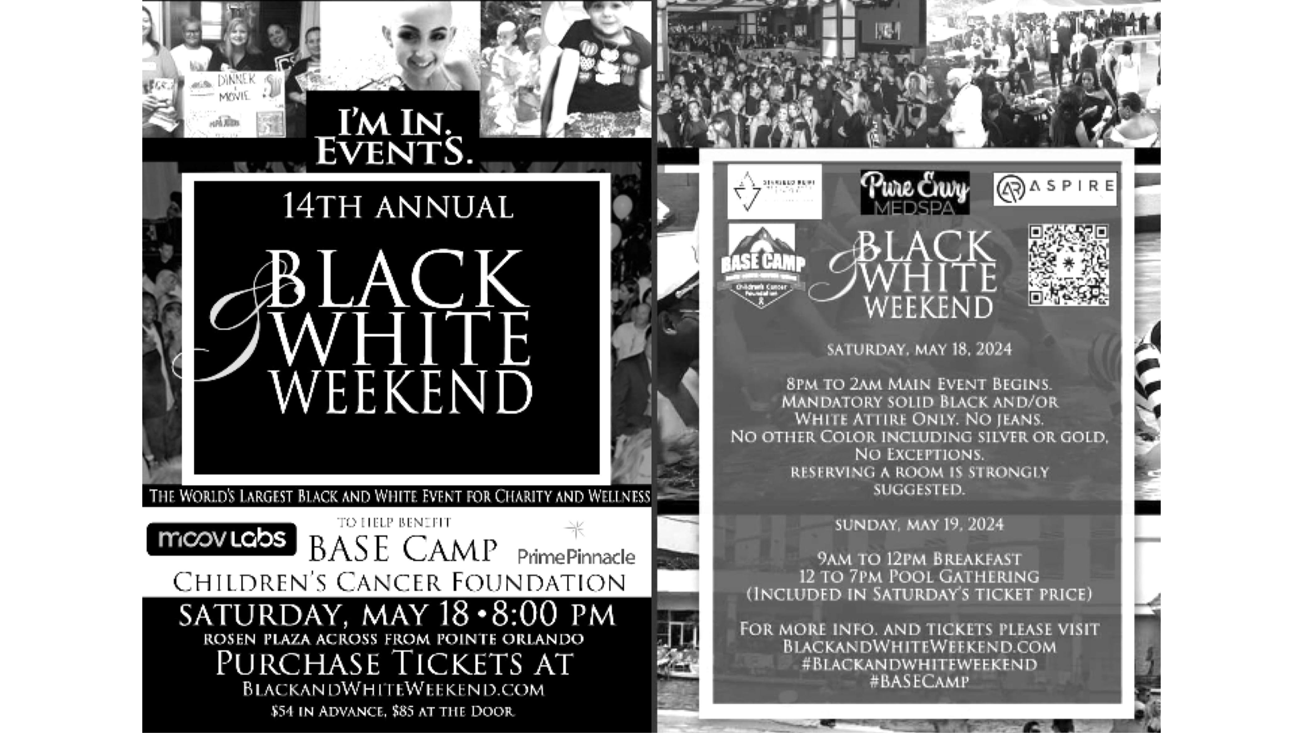 Photo for 14th Annual Black and White Weekend at Rosen Plaza on ViewStub
