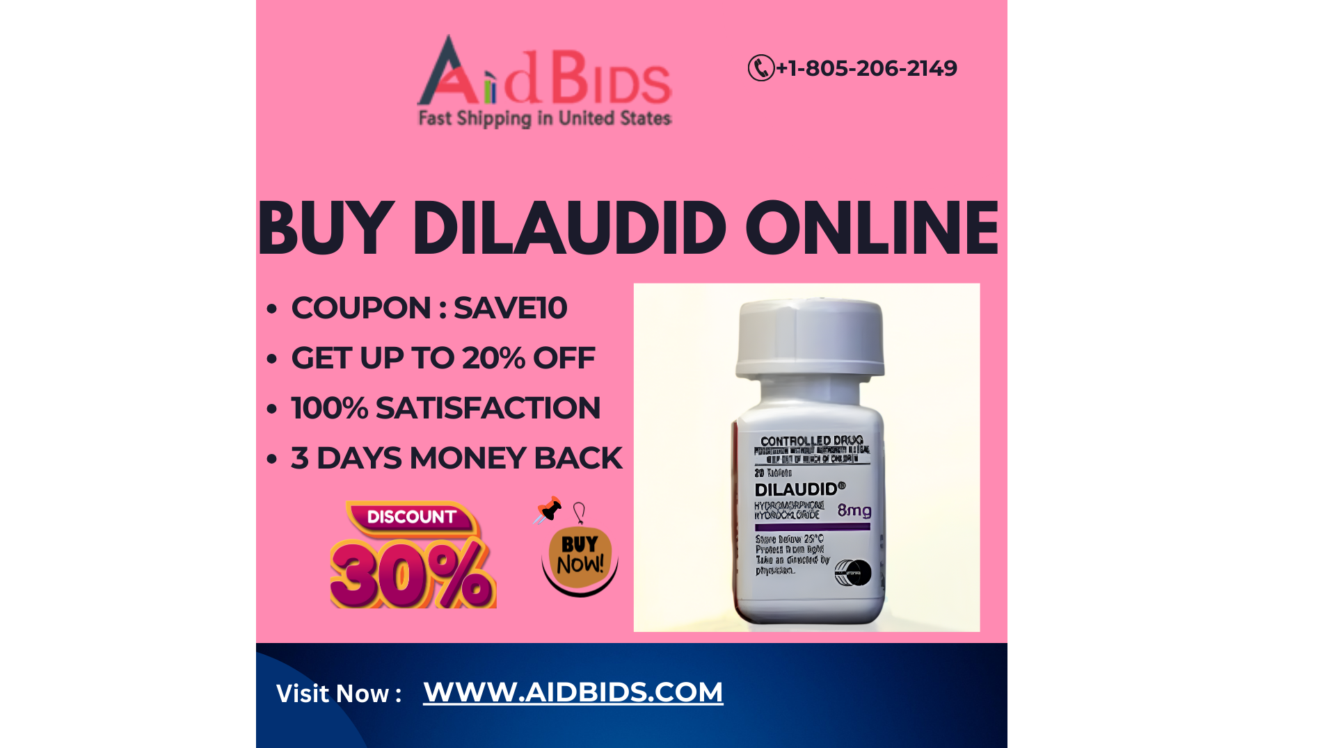 Photo for Buy Dilaudid Online Overnight Easy Delivery Online pharmacy on ViewStub