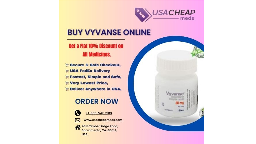 Photo for Buy Vyvanse Online Overnight At Home Location on ViewStub