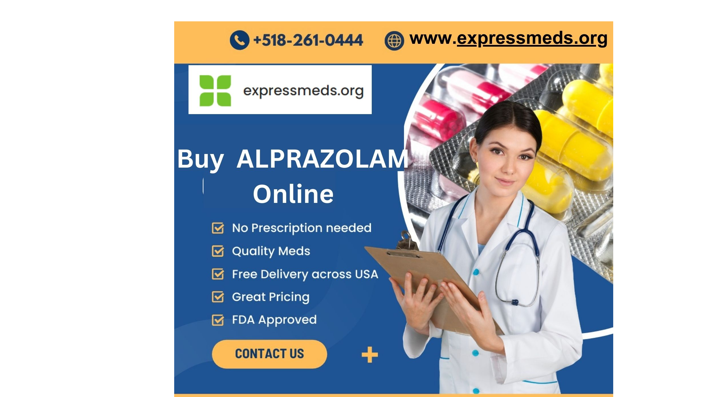 Photo for Order Alprazolam Online with Fast and Secure Deliveryy on ViewStub