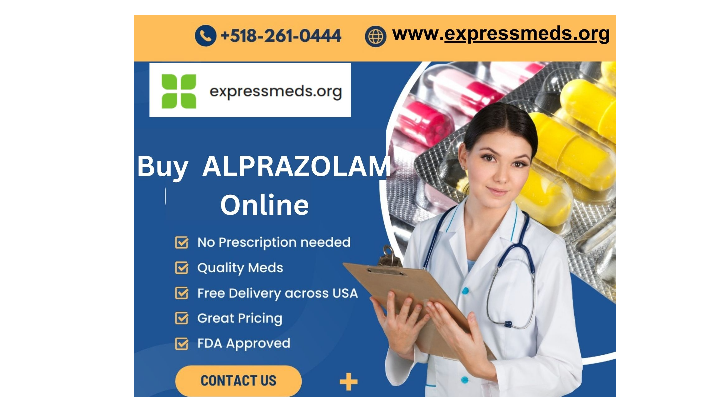 Photo for Purchase Alprazolam Online with Guaranteed Overnight Shipping on ViewStub