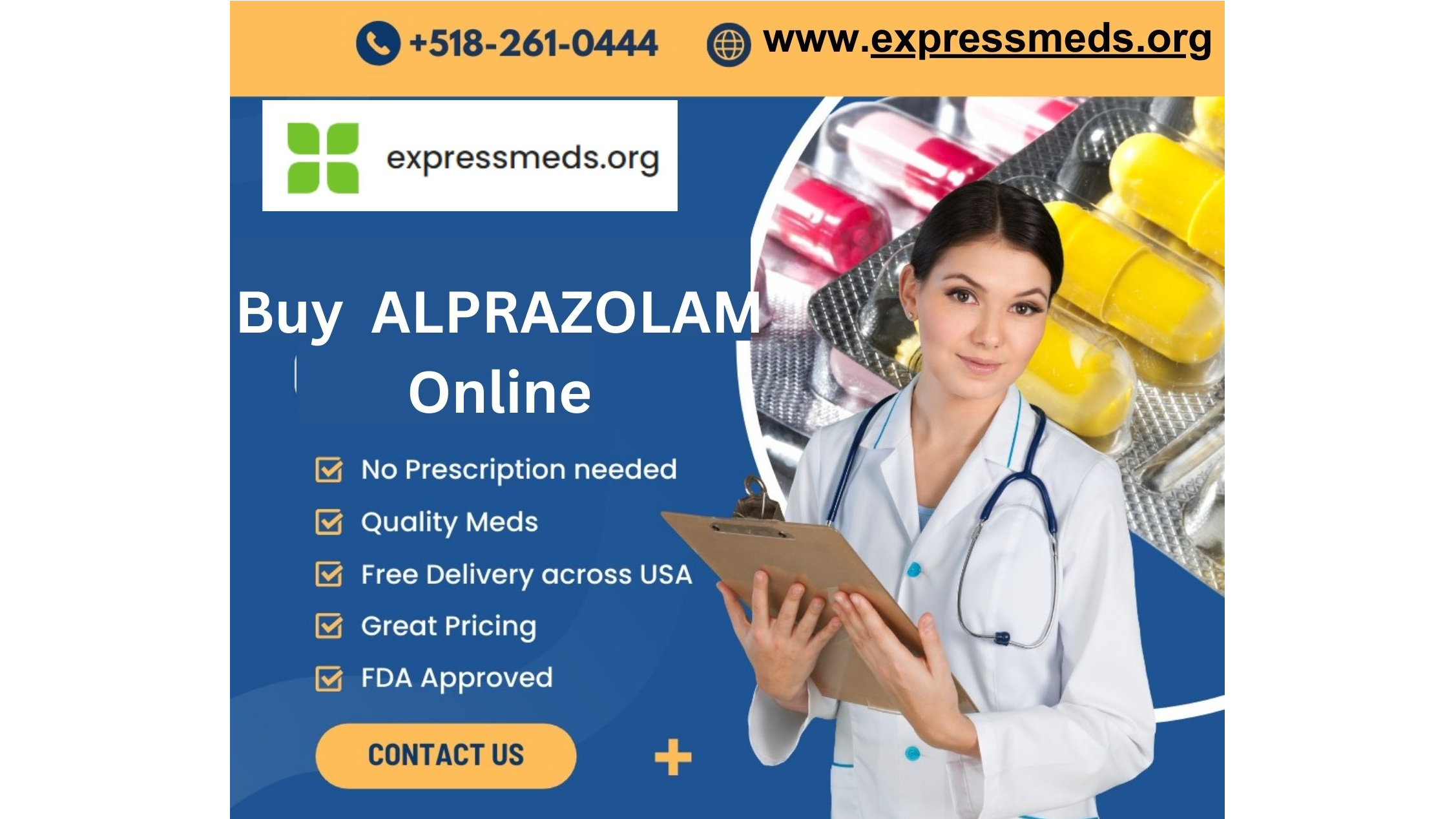 Photo for Buy Alprazolam 2mg Online with Hassle-Free Checkout and Rapid Shipping on ViewStub