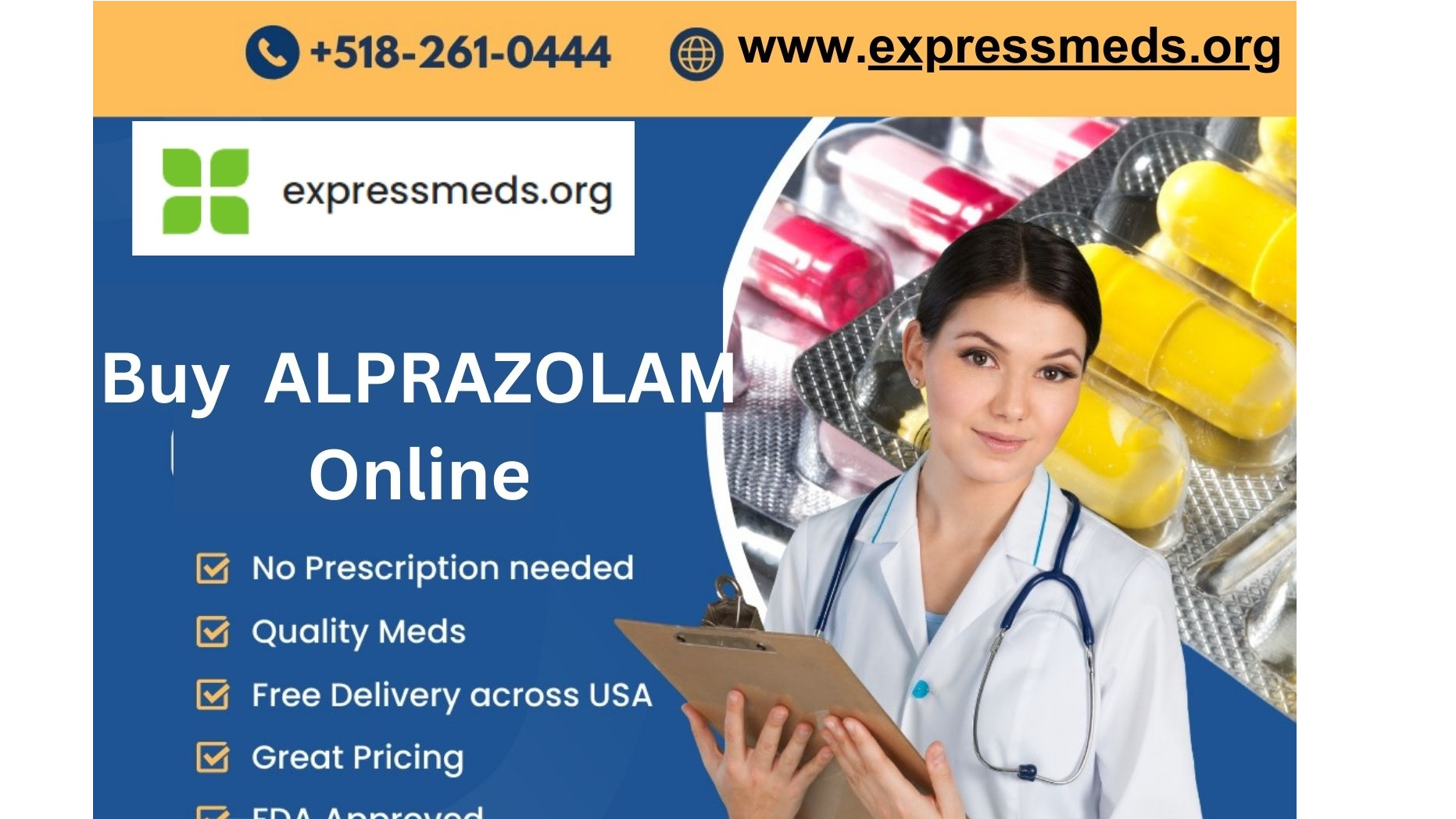 Photo for Buy Alprazolam Online with Affordable Prices and Swift Home Delivery on ViewStub