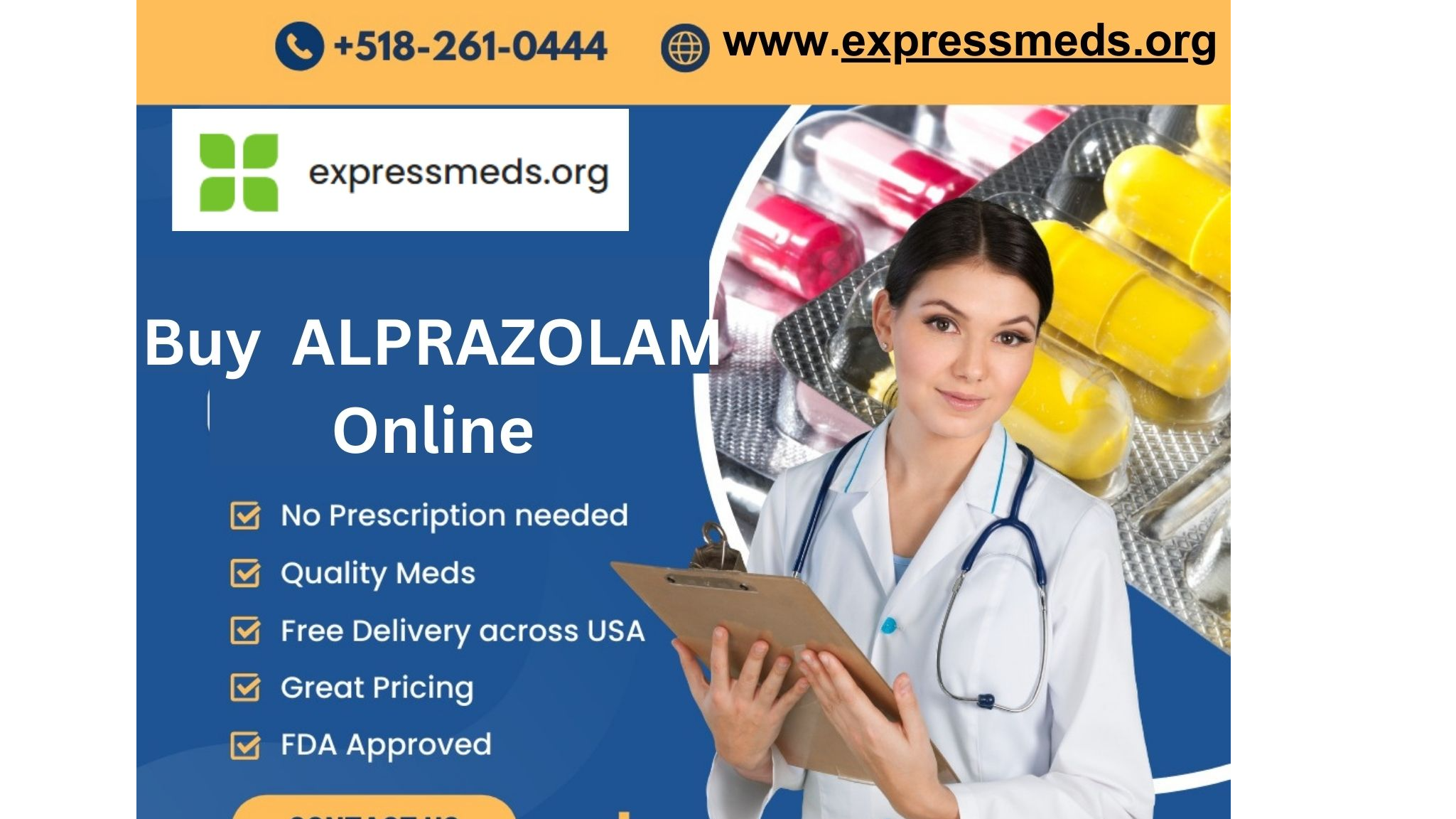 Photo for Order Alprazolam Online with Fast Approval and Confidential Shipping on ViewStub